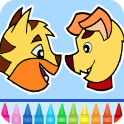 Cats & Dogs App by Coloring Games