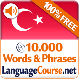 Learn Turkish Words Free App by LanguageCourse.Net