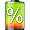 show battery percentage App by Adcoms