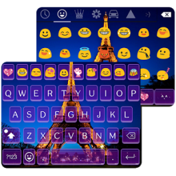 Emoji Keyboard-Paris,Emoticons App by Colorful Design