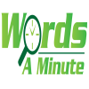 Words A Minute app by Paris Pinkney