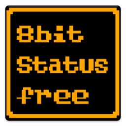 8bit StatusBar Free App by hikaru