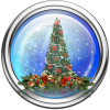 Snow Globe Christmas Tree LWP App by 1473labs