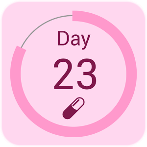 Lady Pill Widgets App by Baviux