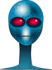 +strange+alien+face+blue+ clipart
