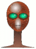 +strange+alien+face+green+eyes+ clipart