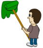 +nicu+cartoon+character+house+painter+ clipart