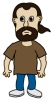 +nicu+cartoon+character+man+standing+ clipart