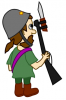 +nicu+cartoon+character+soldier+ clipart