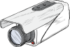 +photo+photography+surveillance+camera+lineart+ clipart