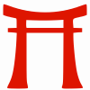 +building+structure+torii+simple+red+ clipart