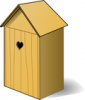+rural+country+building+outhouse+ clipart