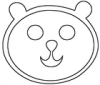 +animal+mammal+Ursidae+bear+smiley+ clipart