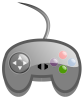 +technology+tech+simple+game+pad+ clipart