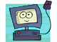 +technology+tech+smiley+computer+ clipart