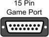 +tech+computer+hardware+game+port+15+pin+ clipart