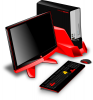 +computer+tech+game+PC+ clipart