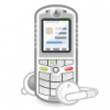 +icon+music+multimedia+player+motorola+rokr+ clipart