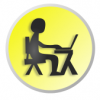 +tech+computer+working+on+laptop+ clipart