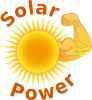 +energy+power+electricity+solar+power+with+label+ clipart