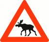 +animal+canine+Norwegian+elk+warning+ clipart