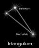 +astronomy+astrology+space+constellation+triangulum+black+ clipart