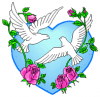 +marry+marriage+wedlock+matrimony+wedding+Dove+Flower+1+ clipart