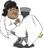 +marry+marriage+wedlock+matrimony+wedding+threshold+scene+large+wife+ clipart