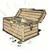 +money+currency+loot+dinero+treasure+chest+color+ clipart