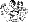 +money+currency+loot+dinero+wealthy+family+ clipart