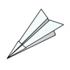 +toy+play+toy+paper+plane+01+ clipart