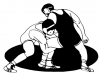 +sports+sport+exercise+normal+wrestle+2+ clipart