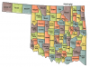 +state+territory+region+map+normal+US+State+Counties+Oklahoma+ clipart