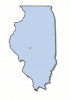 +state+territory+region+map+normal+US+State+illinois+ clipart
