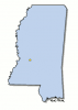 +state+territory+region+map+normal+US+State+mississippi+ clipart