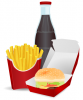 +meal+food+nourishment+feast+eat+hamburger+fast+food+meal+ clipart