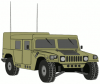 +transportation+normal+military+army+vehicle+HMMWVE+ clipart