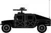 +transportation+normal+military+army+vehicle+hummer+02+ clipart