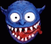 +zombie+monster+evil+scary+head+teeth+smile+ clipart